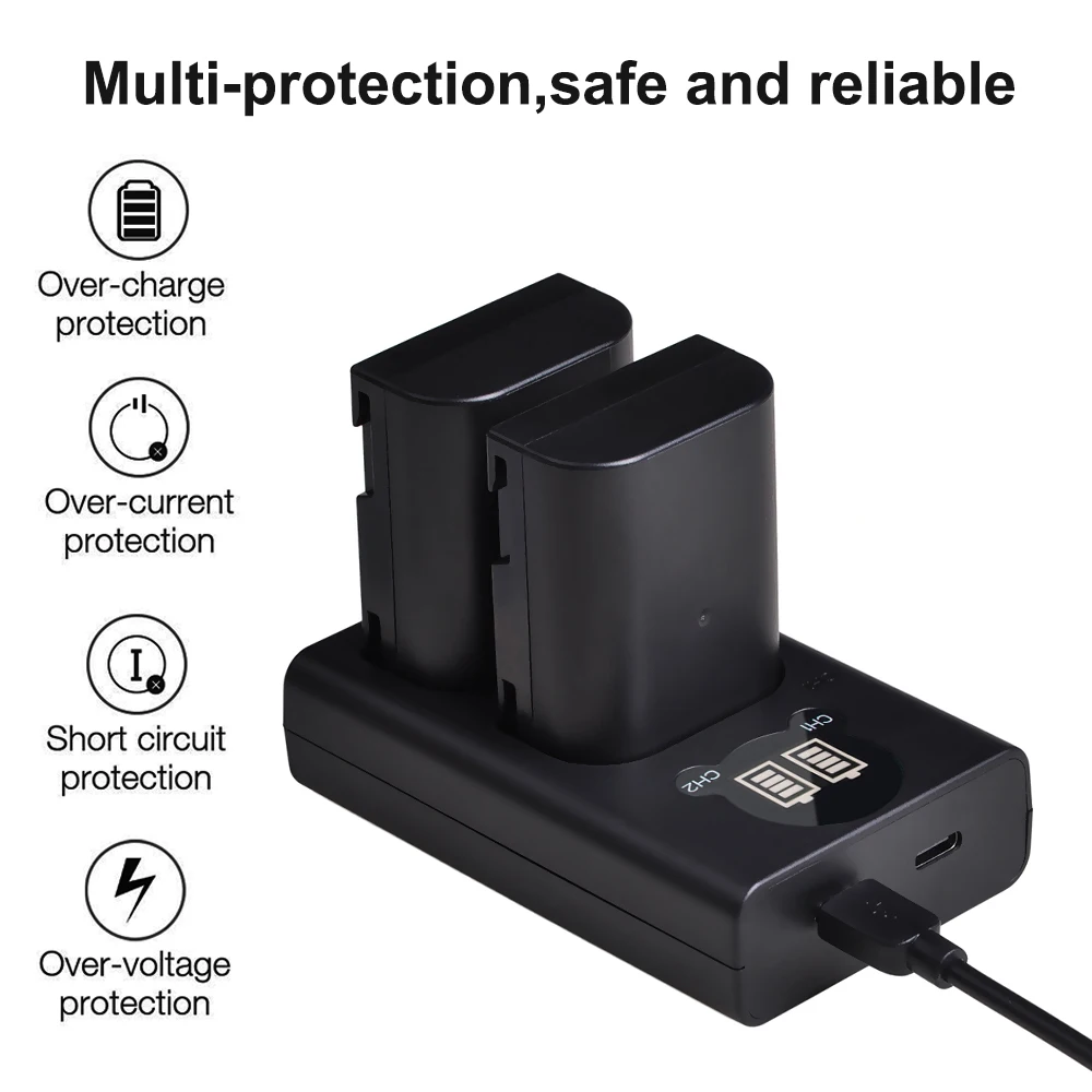 Bateria Carregador para Pentax k7 K-7d k5 K-5d K-5 ii K-5iis k3 K-3 ii K01 k1 645 645d 645z Dli90 d Li90 D-li90 - Image 3