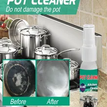 Cleaner Kitchen-Tools Stains TSLM1 Pot Wok-Pot Dirt-Rust-Remover Charred 30ml