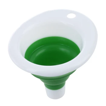 

Mini Portable Collapsible Gel Retractable Funnel Hopper for Kitchen Home Garden