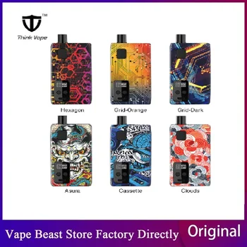 

Original Think Vape Thor AIO Max 80W Pod Kit & 3.0ml Capacity & Single 18650 cell (not included ) W/ High Performance VW Modes