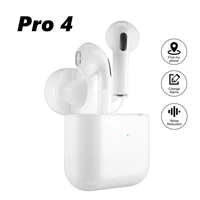 Pro 4 słuchawki Bluetooth słuchawki bezprzewodowe HiFi słuchawki douszne sport gamingowy zestaw słuchawkowy dla IOS telefon z systemem Android
