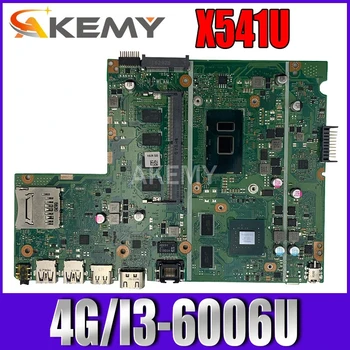 

Akemy X541UJ MB._4G/I3-6006U/AS GT920M/2GB Motherboard For Asus Laptop X541U X541UJ X541UVK A541U Motherboard 100% Tested Ok
