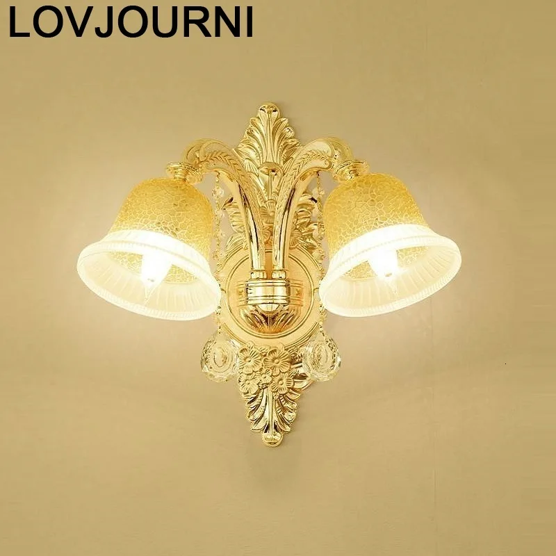 Светильник для спальни Penteadeira Vanity Arandela Para Parede Crystal Wandlamp Applique Murale Luminaire Aplique Luz Pared