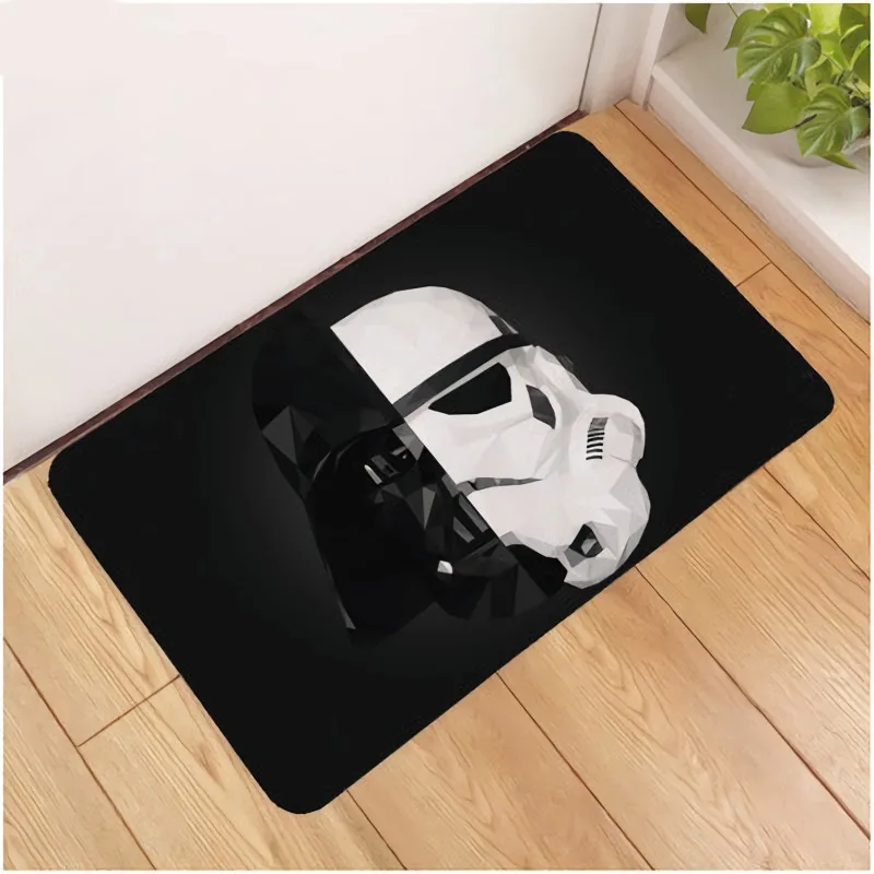 Disney-alfombra antideslizante de Star Wars para bebés, tapete de juego de 40x60cm para puerta de baño, cocina, felpudos suaves para Puerta de interior
