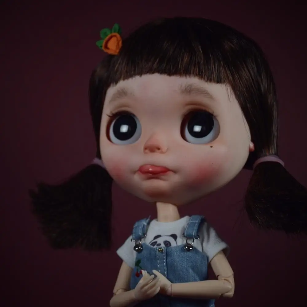 Blyth Doll NBL 1/6 BJD индивидуальное матовое лицо большие глаза модный шар для макияжа