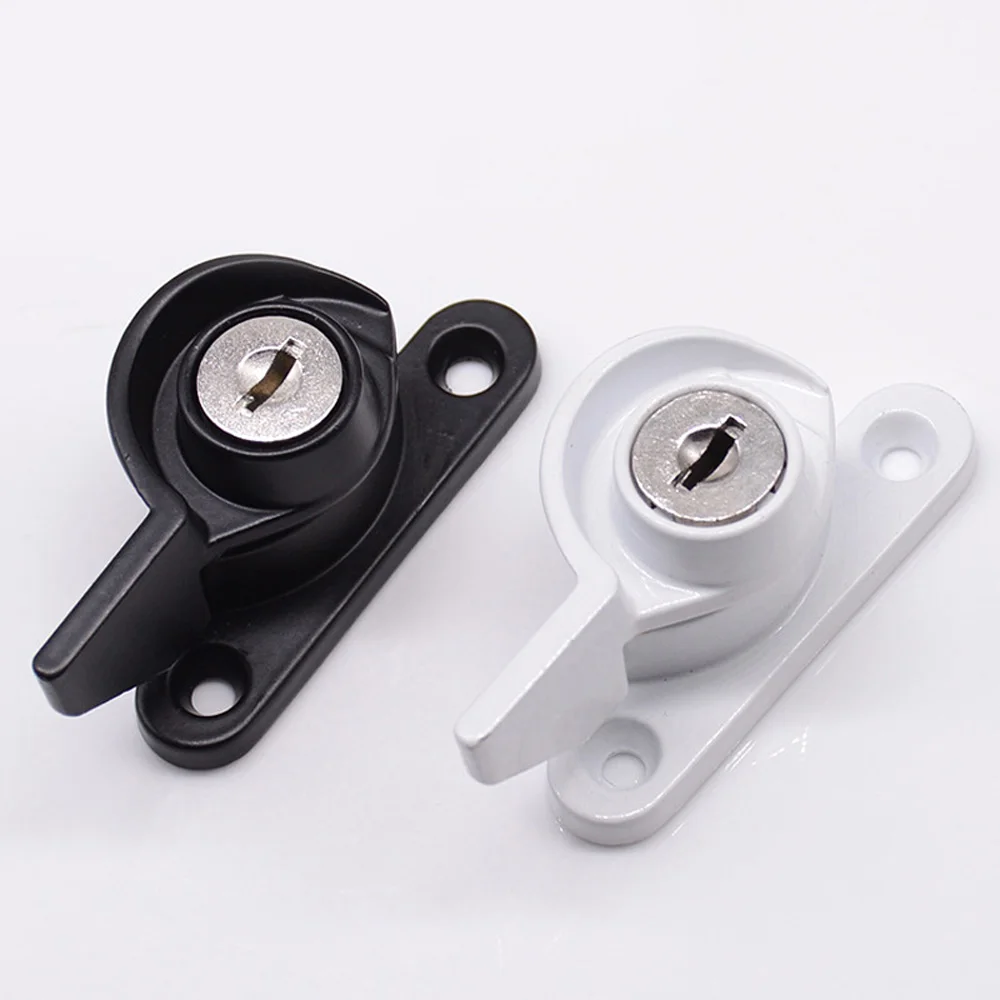 Ограничитель для блокировки окон раздвижная дверь Противоугонный замок защелка детская защита ж/ключ