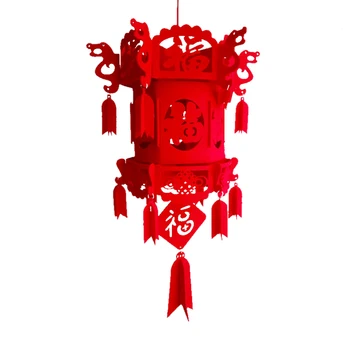 

Spring Festival Red Lantern Decor Fu Character Lanterns New Year Lanterns New Year Lanterns Christmas For Home Decoration - M S