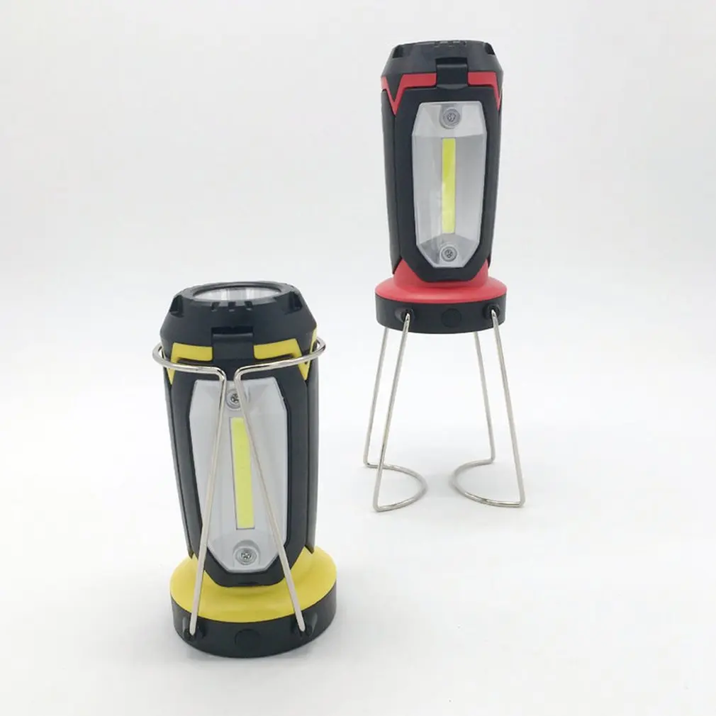 Led Rechargeable Work Light Emergency Lamp Hand Torch Outdoor Camping Tent Lantern Usb Charging Portable Searchlight