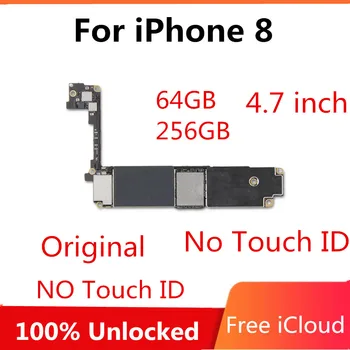 

For iphone 8 4.7 inch without touch id free icloud motherboard for iphone 8 logic board with os system full working mainboard