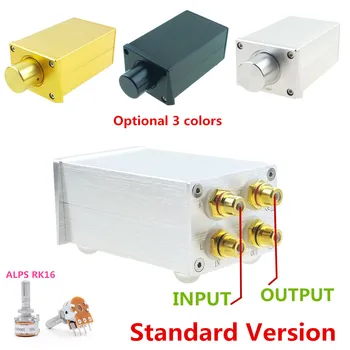 

New High Precision Passive Preamp Volume Controller ALPS AK27 HiFi Pre-Amplifiers for Power Amplifiers Active Speakers