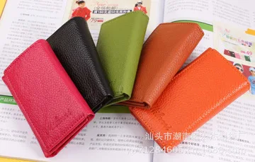 

New Style Key Multi-functional Wallet Men And Women Key First Layer of Leather Wallet
