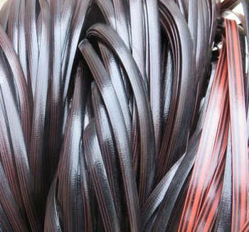 

65Meters/lot Width:8mmThickness:1.2mm Plastic rattan woven PE/pvc hanging basket repair material storage basket woven material