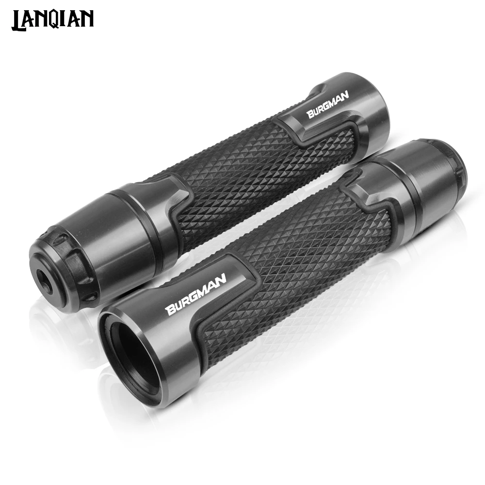 Для Suzuki BURGMAN 7/8, мотоциклетные ручки на руль, рукоятка Burgman 650 400 125 200 AN650 AN400 AN125 AN200, аксессуары