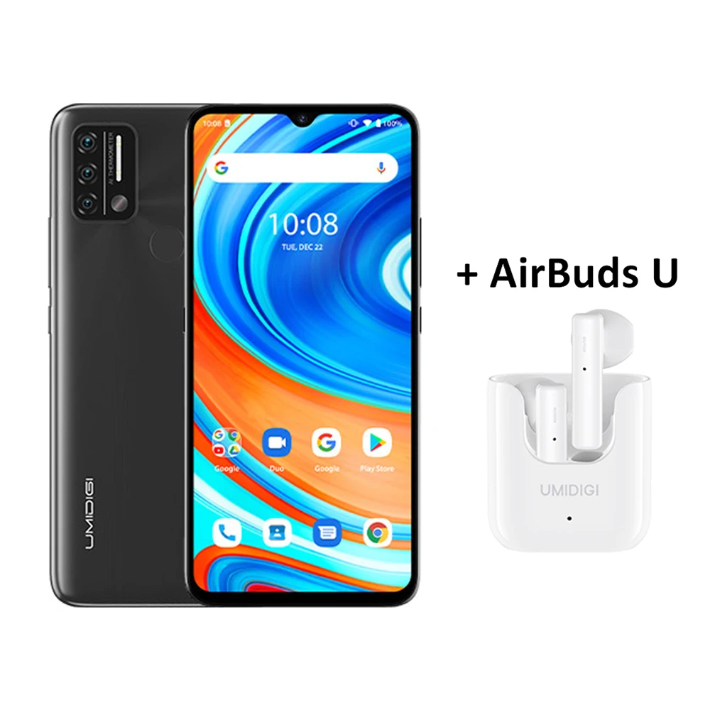 In Stock UMIDIGI A9 Smart Phone Android 11 Global Version 13MP AI Triple Camera Helio G25 Octa Core 6.53" HD+ 5150mAh Cellphone best poco mobile UMIDIGI