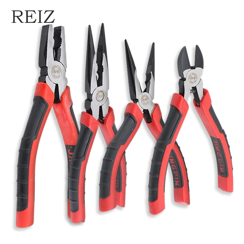 Long Nose Pliers Cable Wire Cutter Diagonal Pliers Nipper Hand Tool 6"  8"  inch 
