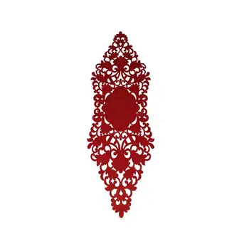 

Snowdrop Lux Velvet Runner Burgundy