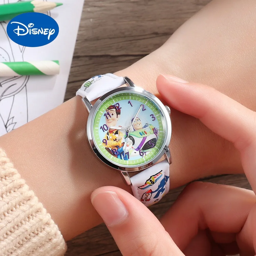 

Authentic Disney Watch Donald Duck Children's Watch Buzz Light Cartoon Quartz Watch Give Children Birthday Gift