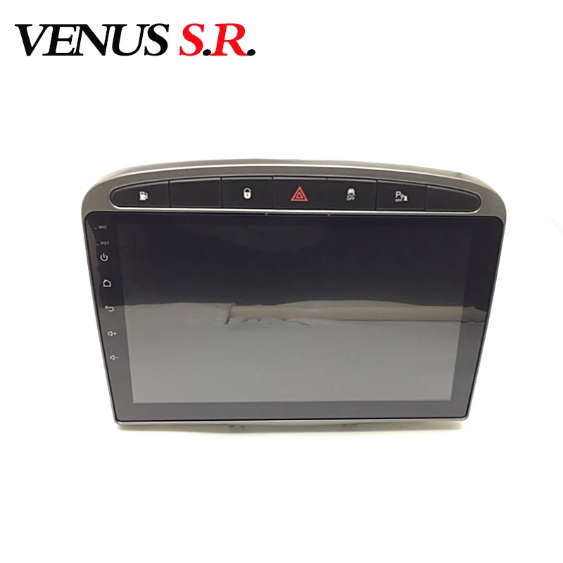 Автомобильный dvd плеер VenusSR на Android 8 1 2.5D для peugeot 308 408 2010 мультимедийное головное