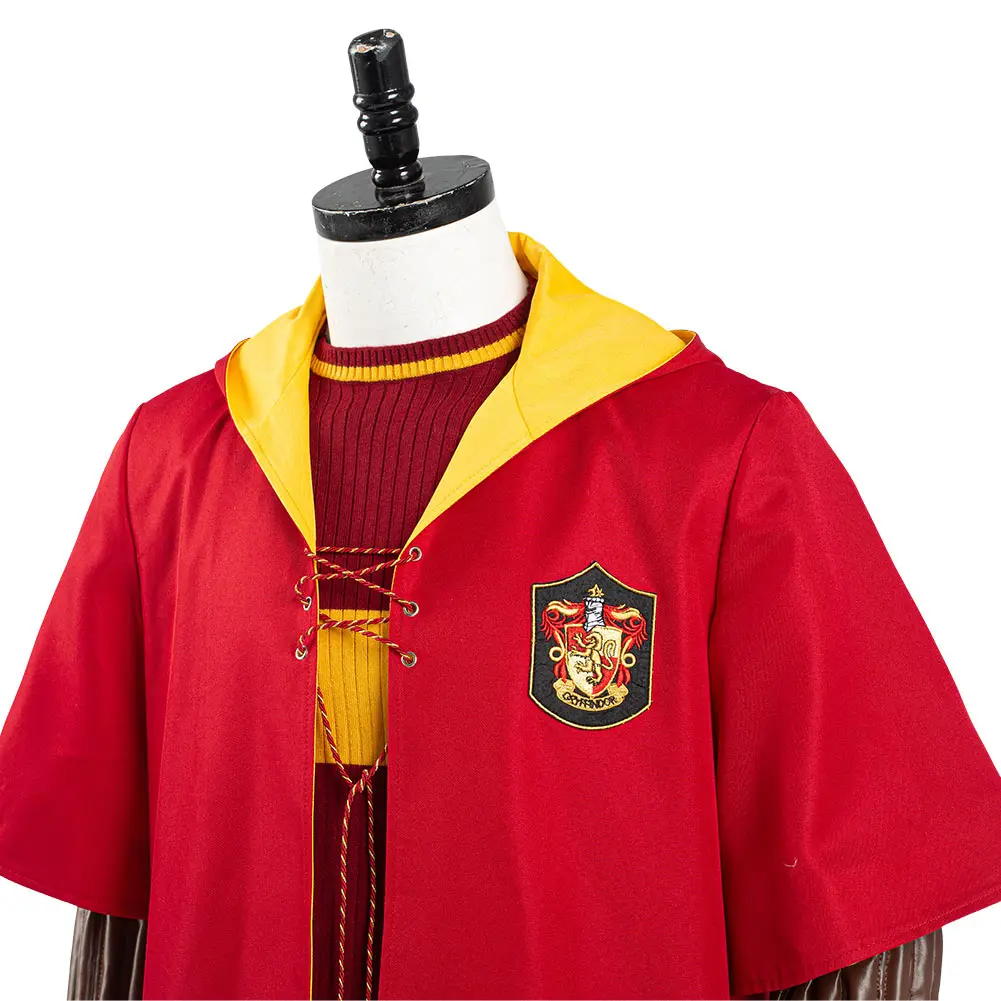 Harry Potter Quidditch Gryffindor Halloween Cosplay Costume