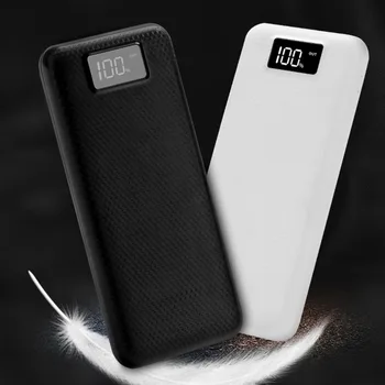 

Power Bank pcb Power Bank Shell LCD Display Dual USB Output Power Bank Charger Case DIY Kits Module By 8pcs 18650 Battery