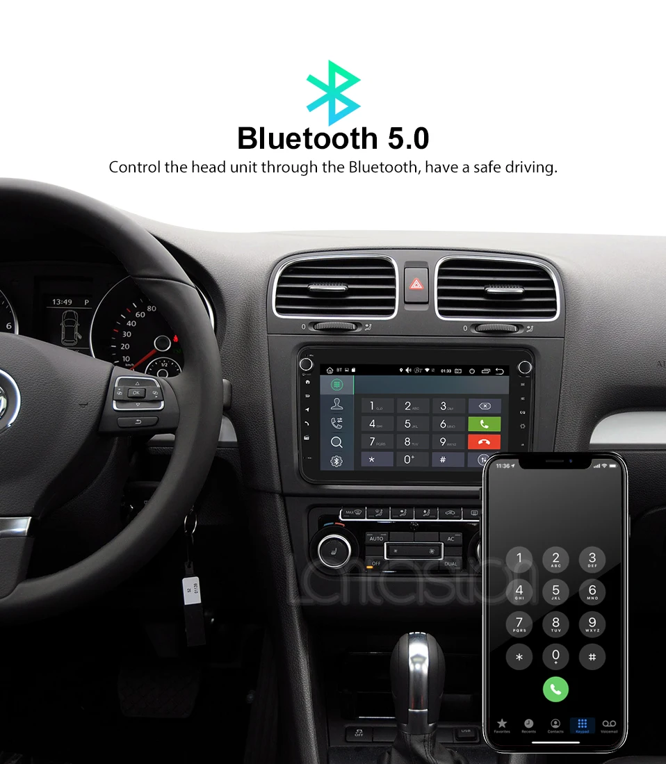 Android 9,0 автомобильный gps-навигатор для VW Volkswagen SKODA GOLF 5 Golf 6 POLO PASSAT B5 B6 JETTA TIGUAN автомобильный gps dvd