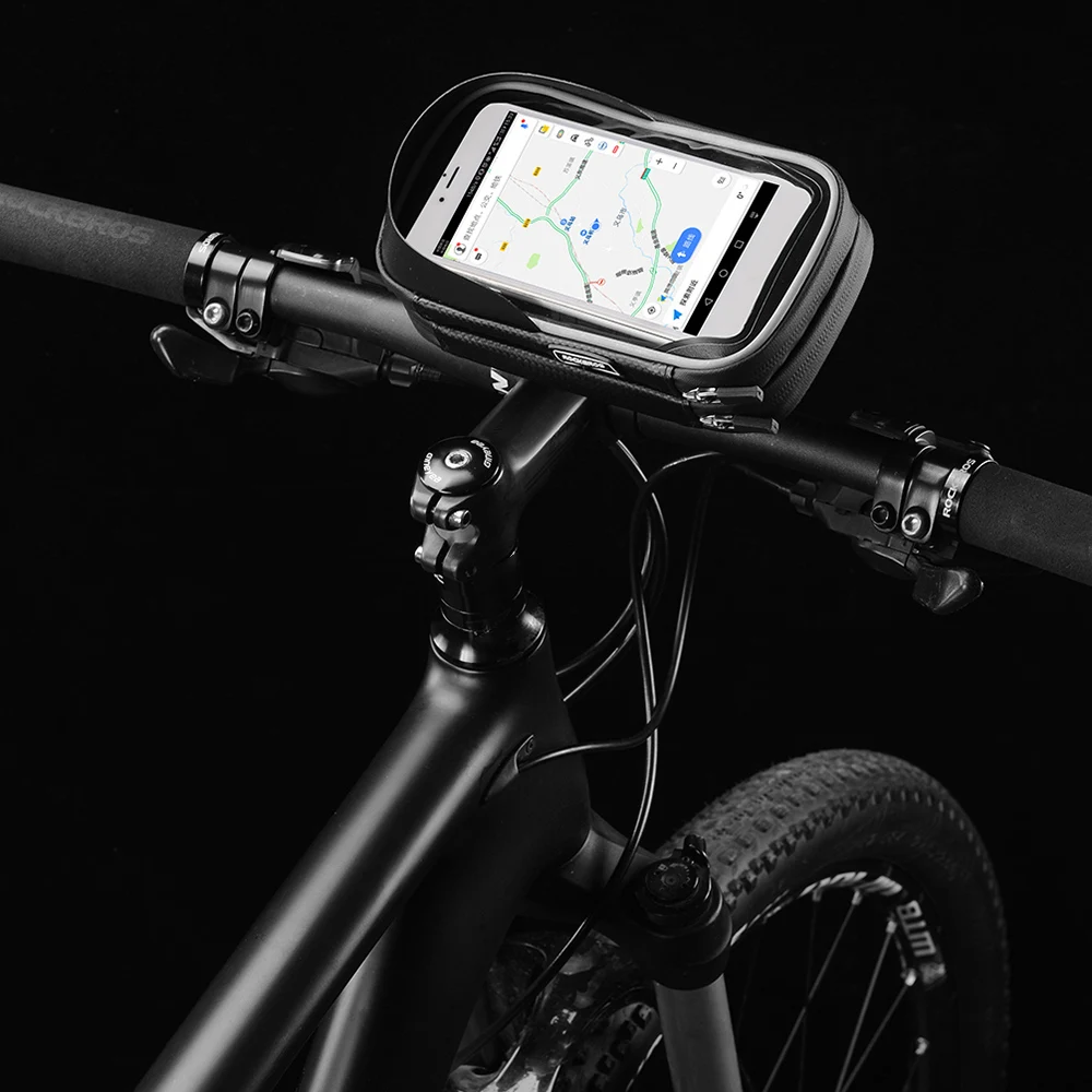 Велосипедный Топ трубка телефон сумка MTB Дорожный велосипед Велоспорт передняя рама сумка велосипед с сенсорным экраном держатель телефона