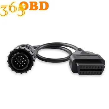 

10Pcs/Lot 14pin To 16Pin car Diagnostic cable For Mercedes For Benz Sprinter 14 Pin To OBDII OBD2 OBD II ODB 2 16 Pin Adapter