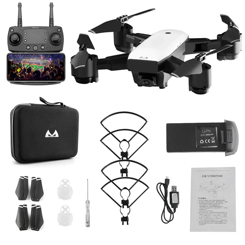 SMRC S20 Дрон Квадрокоптер самолет wifi 720P 1080P широкоугольный объектив HD Carmera 900 мАч 18 минут длительный срок службы батареи вертолет