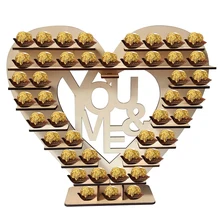 Шоколадный стенд для свадебного торжества You Me закрытый открытый специальный праздничный реквизит