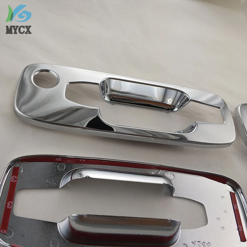 4PCS ABS Chrome plated Door Handle Bowl Covers Trim FOR Nissan X-Trail 2000-2010 T30 Accessories Car modification