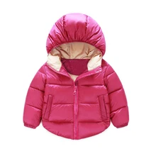 Лидер продаж; Модные Детские Пуховые парки; детская одежда; зимние плотные теплые куртки и пальто для мальчиков и девочек; теплая верхняя одежда с подкладкой для малышей