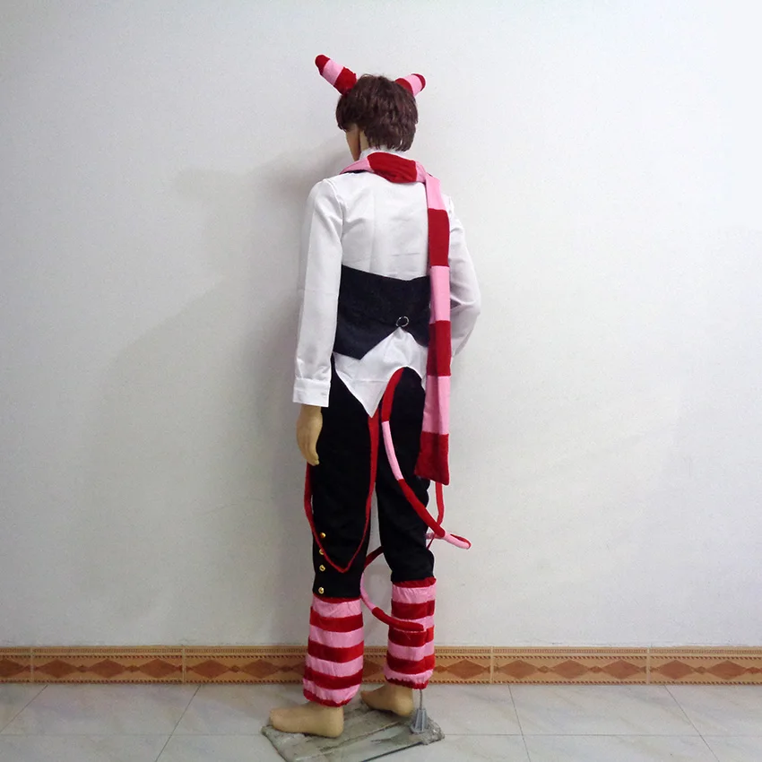 Black Butler Kuroshitsuji Grell Sutcliff Cos костюмы для хеллоуина наряд Косплэй костюм по индивидуальному заказу Любой Размер