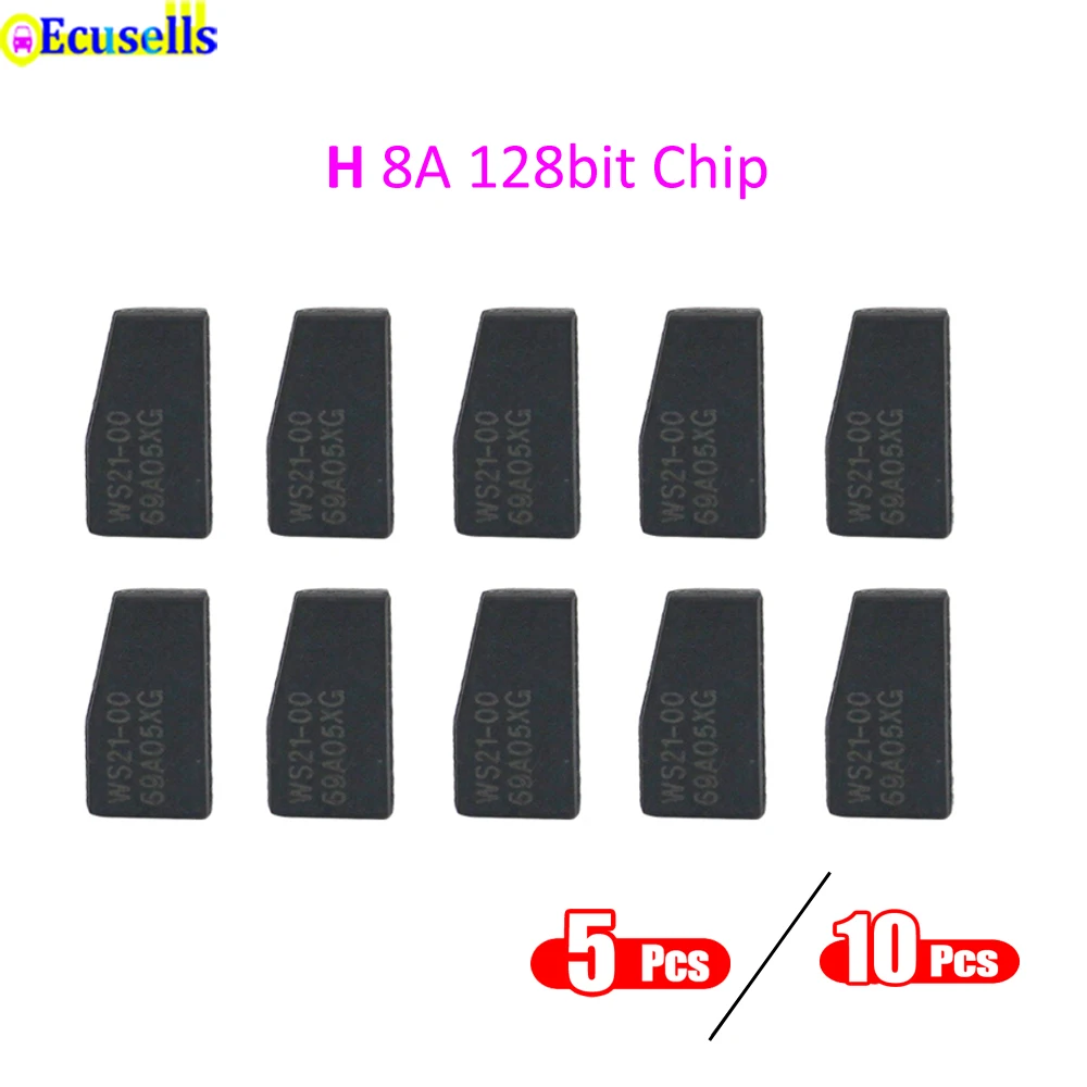5 шт./10 шт. высококачественный автомобильный ключ чип транспондер H (8A) 128 бит для