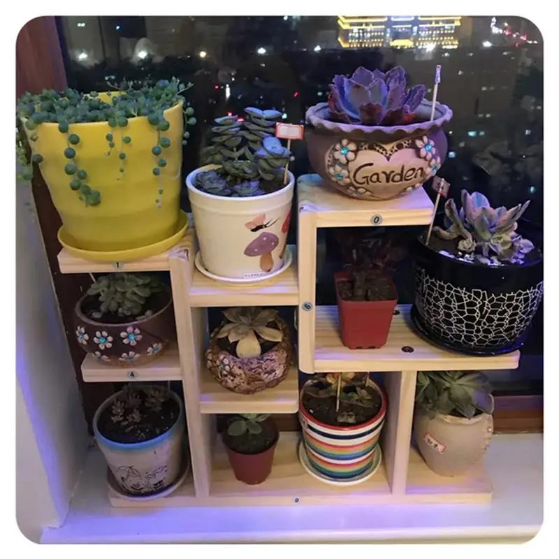 MODEL M Etagere Планте Terraza стол Balkon Estante Para Flores для строительных лесов Porta Piante стойка балкон уличная Цветочная Полка Подставка для растений - Цвет: MODEL M