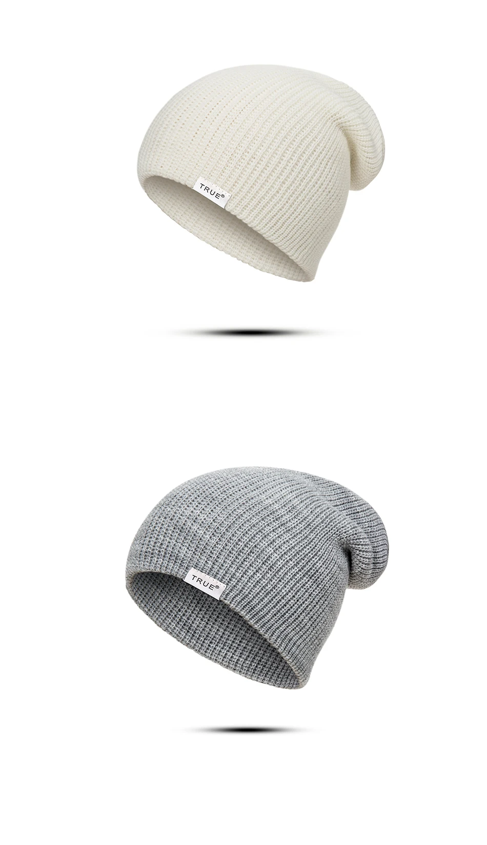 Повседневная Вязаная Шапка-бини для мужчин, модная женская вязаная зимняя шапка, одноцветная шапка в стиле хип-хоп с буквами
