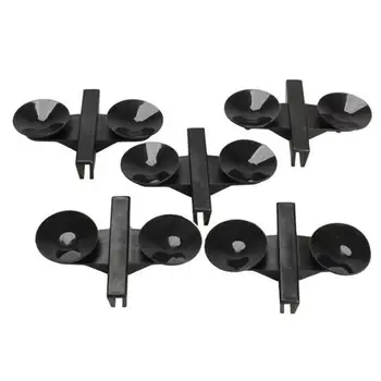 

Aquarium Fish Tank Divider Black Suction Cup Divider Plastic Holder Compartment