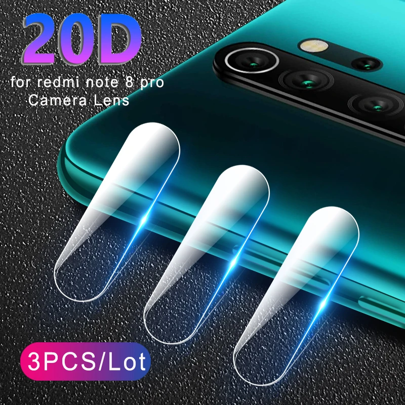 

Lamorniea 3Pcs 9H Camera Lens Protective Glass For Xiaomi Redmi Note 8 Pro 8A Camera Lens Tempered Glass For Redmi note 7 pro 7a