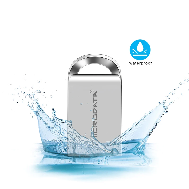 Personalized Mini Metal USB Flash Drive - Custom Logo Gift