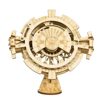 

Vintage Projector Retro 3D Three-Dimensional Puzzle Wooden Model Creative Gift Projector Decoration Puzzle Game Assembly