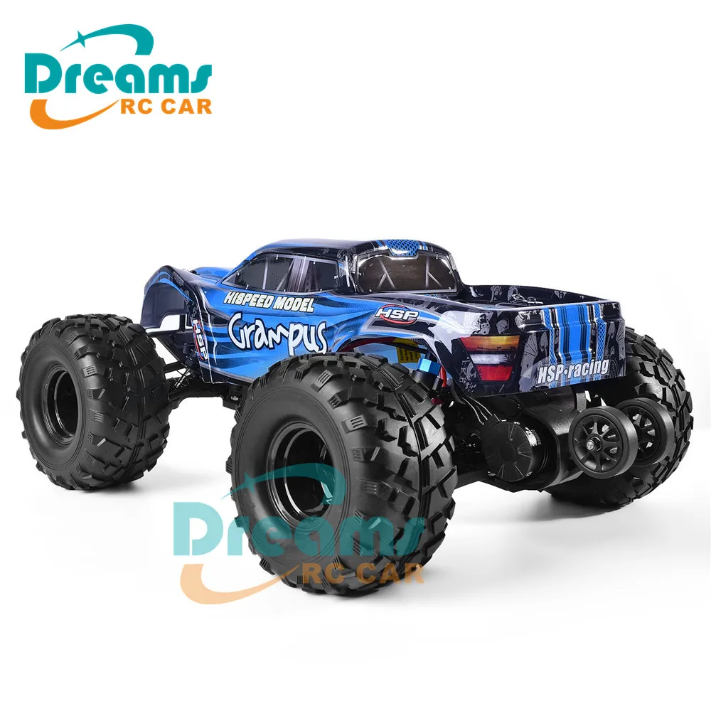 US $185.10 Hsp Rc Car 110 Scale Off Road Monster Truck 94601pro Electric Power Brushless Motor Lipo Battery High Speed Hobby Vehicle Toys