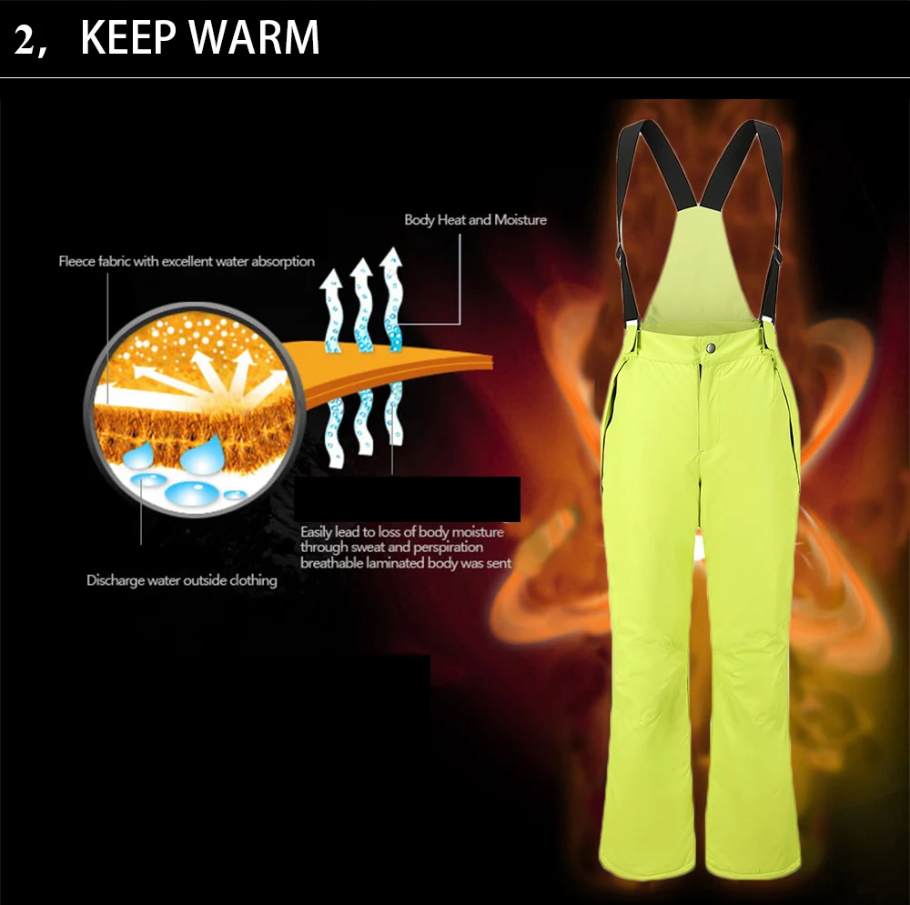 Комплекты для сноубординга женские новые-30 градусов брендовые зимние лыжные костюмы водонепроницаемые ветрозащитные утепленные пальто зимняя куртка и штаны для женщин