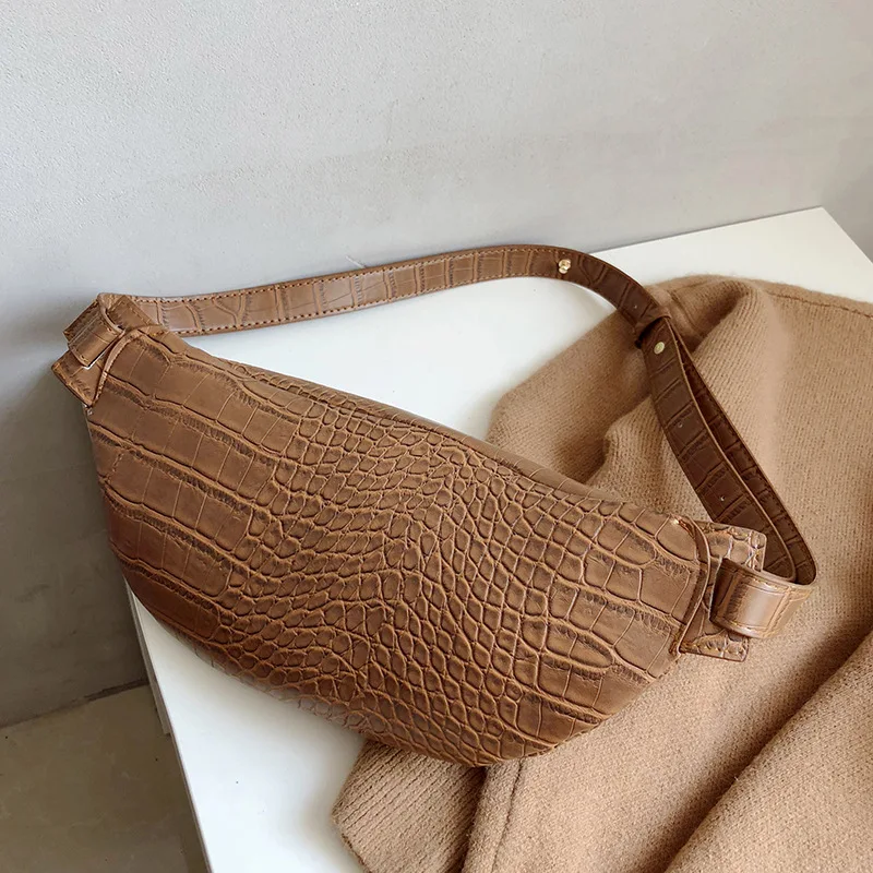 

2019 New Style Stone Pattern Simple Wallet Early Spring Multi-functional Chest Pack WOMEN'S Fashion Handbag