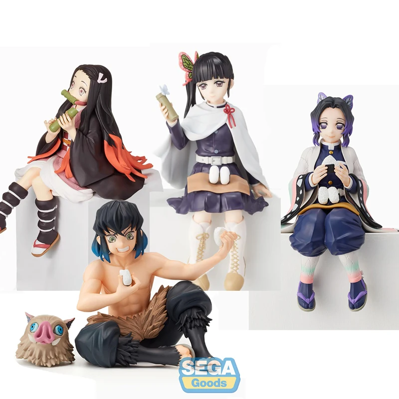 Экшн-фигурка BANDAI SEGA Demon Slayer: Kimetsu no Yaiba Kamado Nezuko Kochou Shinobu Rice Ver из аниме мгновенной