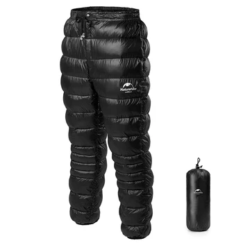 

Naturehike Waterproof Unisex Outdoor White Goose Down Bottoming Pants S-2XL Outdoor Mountaineering and Camping