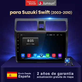 

Junsun V1 2G+32G Android 9.0 DSP For Suzuki Swift 2003-2010 2007 Car Radio Multimedia Player Navigation GPS 2 din DVD