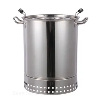 

Invention smokeless barbecue home charcoal indoor oven outdoor stainless steel barbecue 5 people hanging furnace