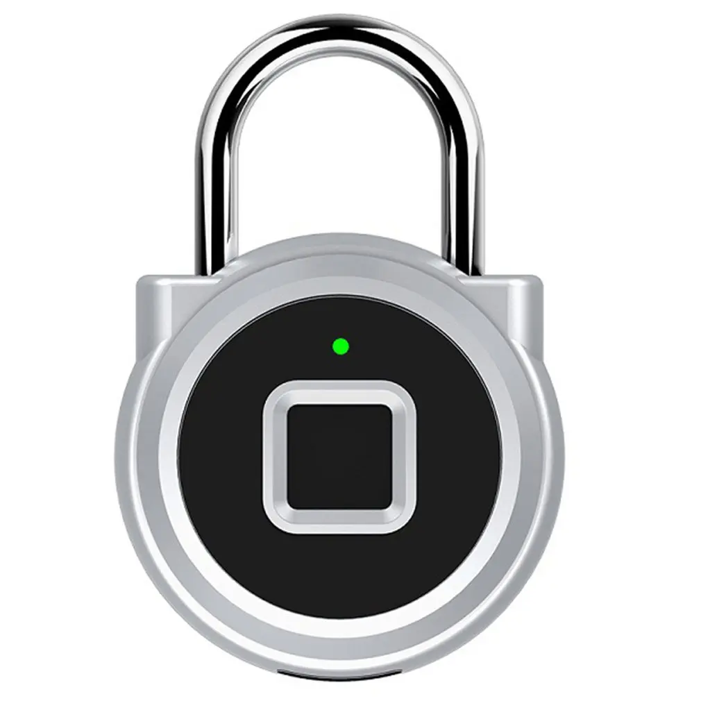 Fingerprint Lock Smart Lock Luggage Lock Warehouse Door Anti-Theft Long Standby Compact Electronic Lock