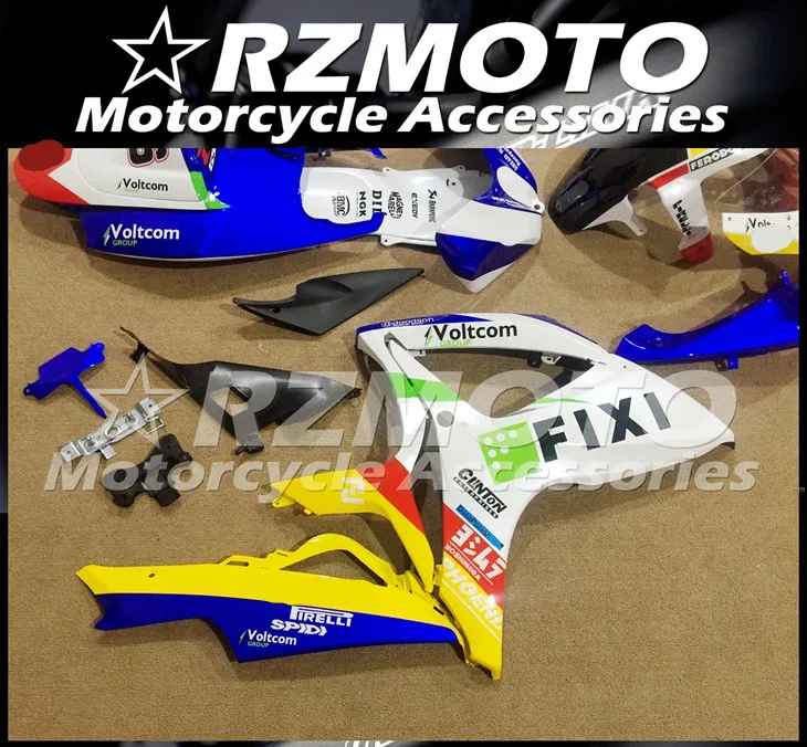 ABS мотоцикл обтекатель комплект для SUZUKI GSXR600 750 K6 2006-2007 год кузов литья под давлением Магазин № 1128