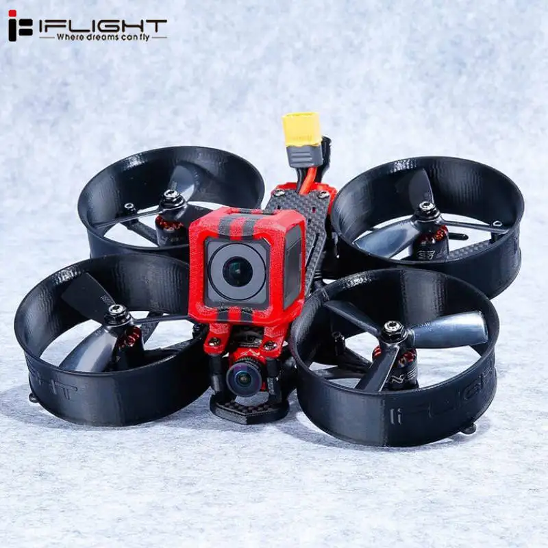 IFlight MegaBee 3 дюймов cinewhoop небольшой гоночный Дрон с видом от первого лица с управлением от первого лица без контроллера F4 игровые джойстики 2-4S 35A ESC 500 МВт VTX Поддержка GoPro5/6/iPhone 7 Plus 4K камера