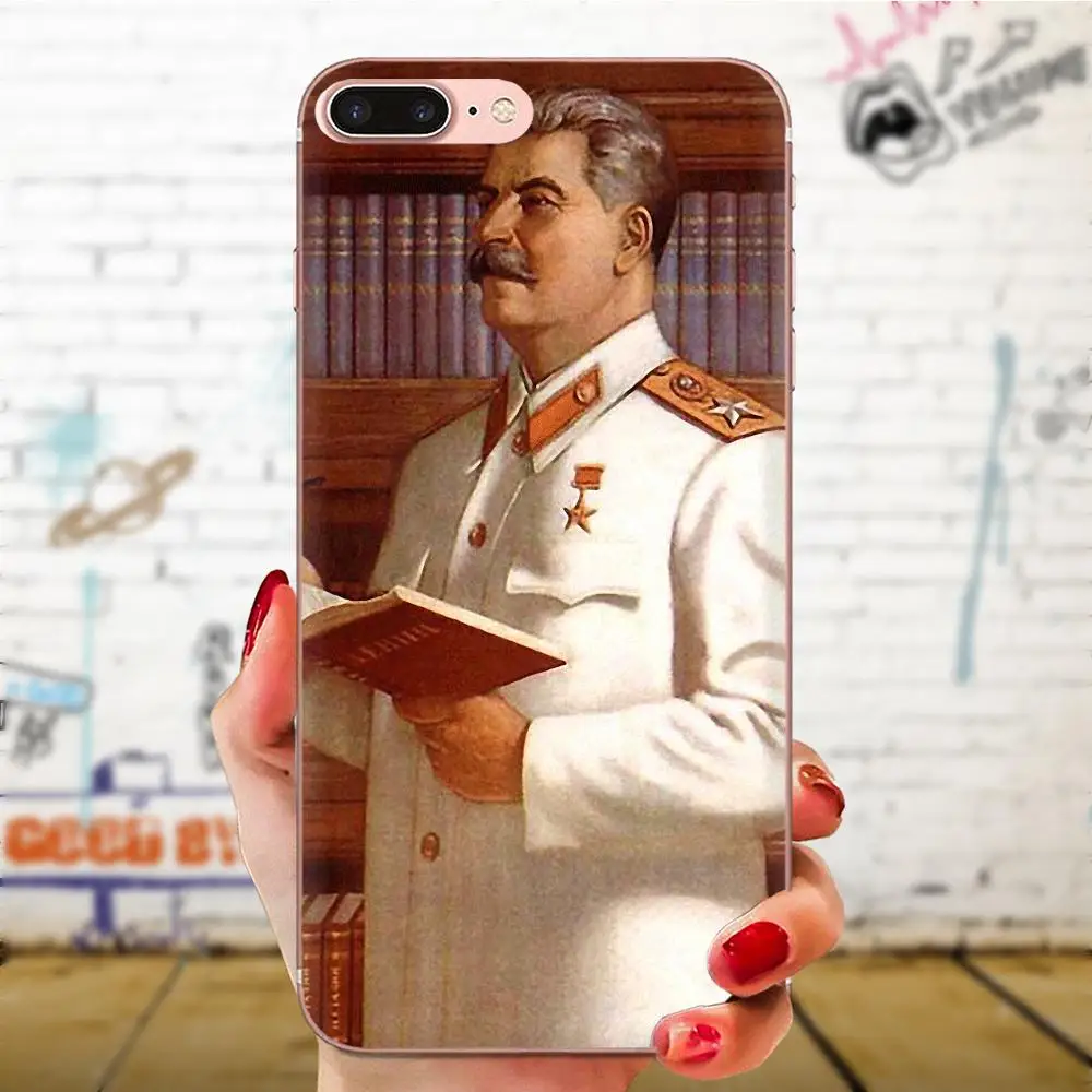 Чехол из ТПУ с изображением Капа крышка Русский Commander Сталин для Huawei Honor 4C 5A 5C 5X6 6A 6X7 7A 7C 7X8 8C 8S 9 10 10i 20 20i Lite рro